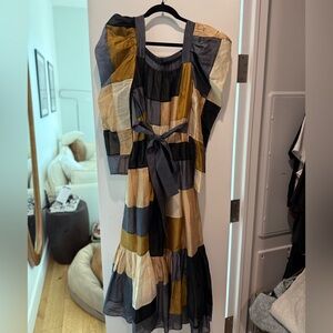 Ulla Johnson - Ismene Patchwork Cotton-Silk Dress